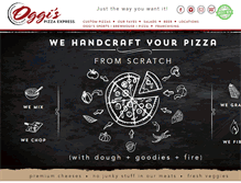 Tablet Screenshot of oggispizzaexpress.com